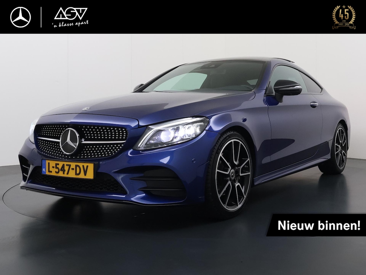 Mercedes-Benz C-klasse Coupé - 200 AMG Sport Edition Premium Plus | Panorama - Schuifdak | Burmester Surround System | 19 - AutoWereld.nl