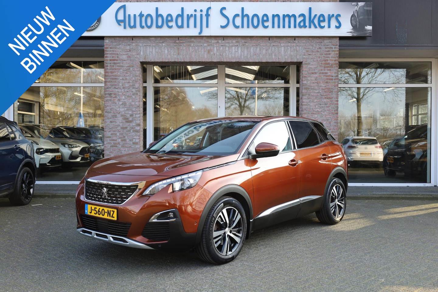 Peugeot 3008 - 1.2 PureTech Allure TREKHAAK-AFN HALFLEER CARPLAY STOELVERW. CRUISE CLIMA 2XPDC 18''LMV - AutoWereld.nl