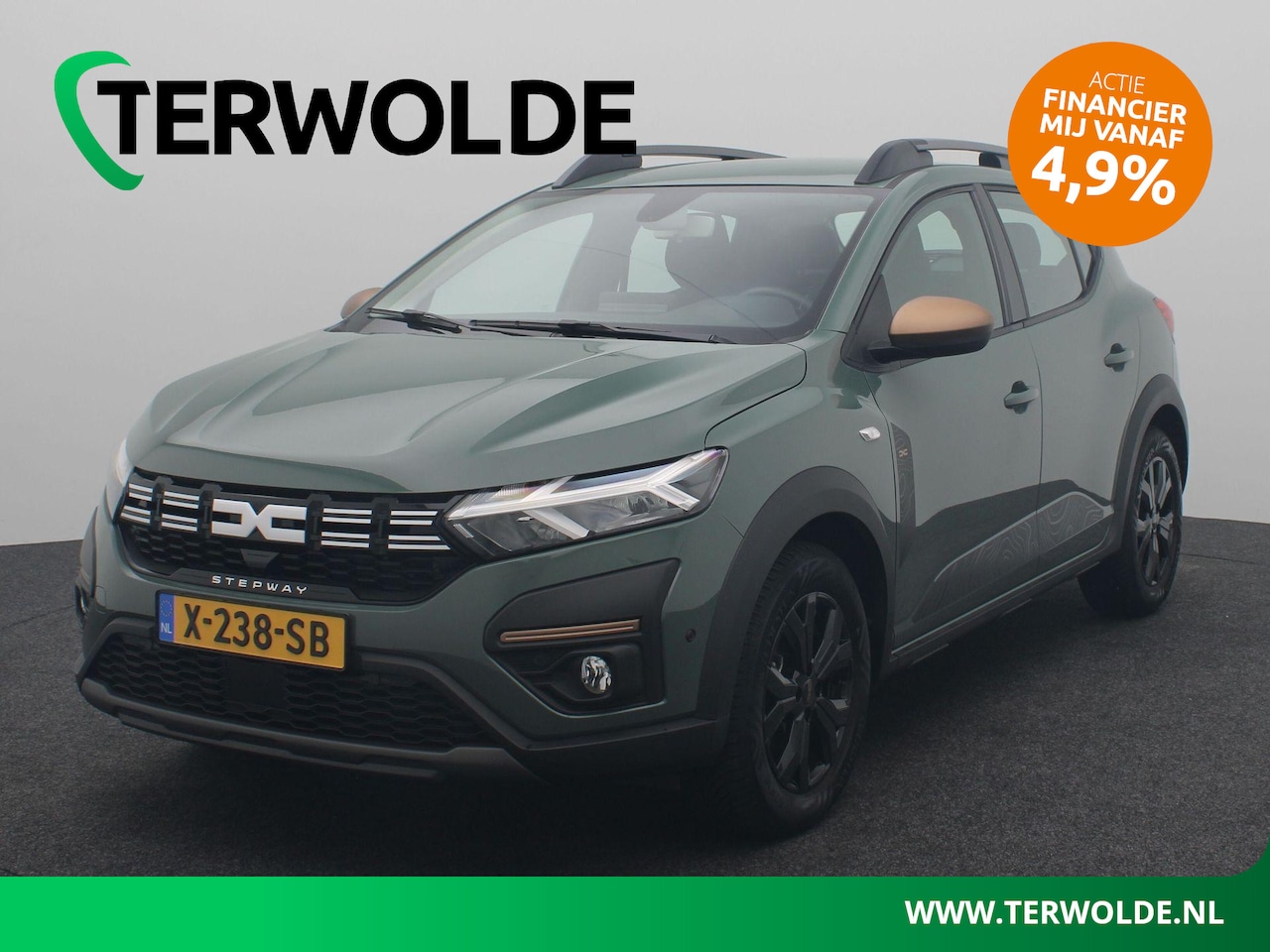 Dacia Sandero Stepway - TCe 90 CVT Extreme | AUTOMAAT | Navigatie | Parkeercamera | Trekhaak | - AutoWereld.nl