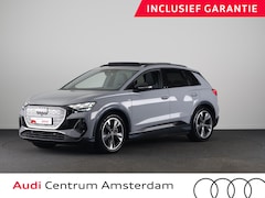Audi Q4 e-tron - 40 S-line 77kWh 204pk | SOH 94% | Panoramadak| Navigatie | Parkeercamera | Lederen bekledi