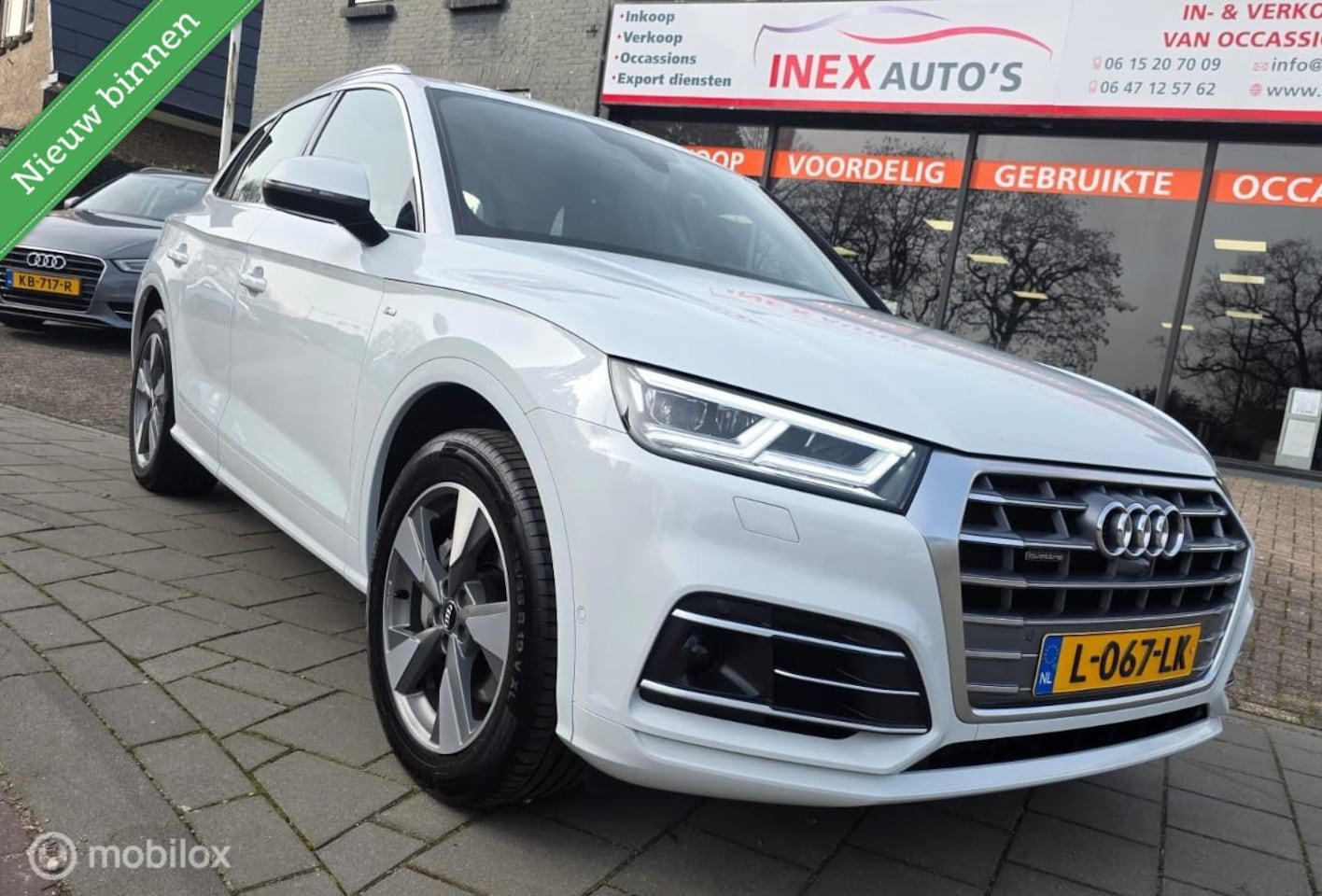 Audi Q5 - 50 TFSI-e Quattro 2x S-line Matrix Acc Dodehoek Dealer Onderhouden - AutoWereld.nl