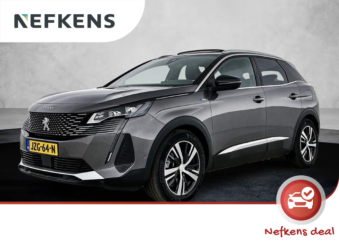 Peugeot 3008 - SUV GT 1.6 Plug-in HYbrid4 300pk Automaat | Navigatie | Schuif-/kanteldak | Achteruitrijca - AutoWereld.nl