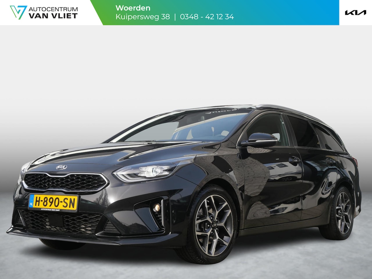 Kia Cee'd Sportswagon - Ceed SW 1.4 T-GDi GT-Line | Schuif-Kanteldak | Trekhaak | Stoelverwarming | LED | Clima | - AutoWereld.nl