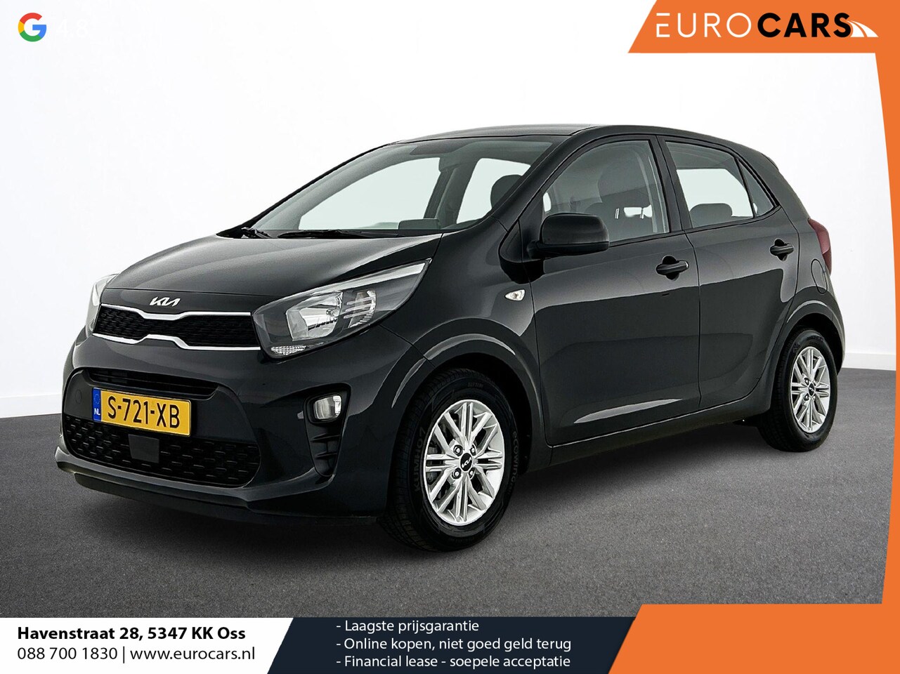 Kia Picanto - 1.0 DPi DynamicLine Automaat | Navigatie | Apple Carplay/Android Auto | Airco | Camera | D - AutoWereld.nl