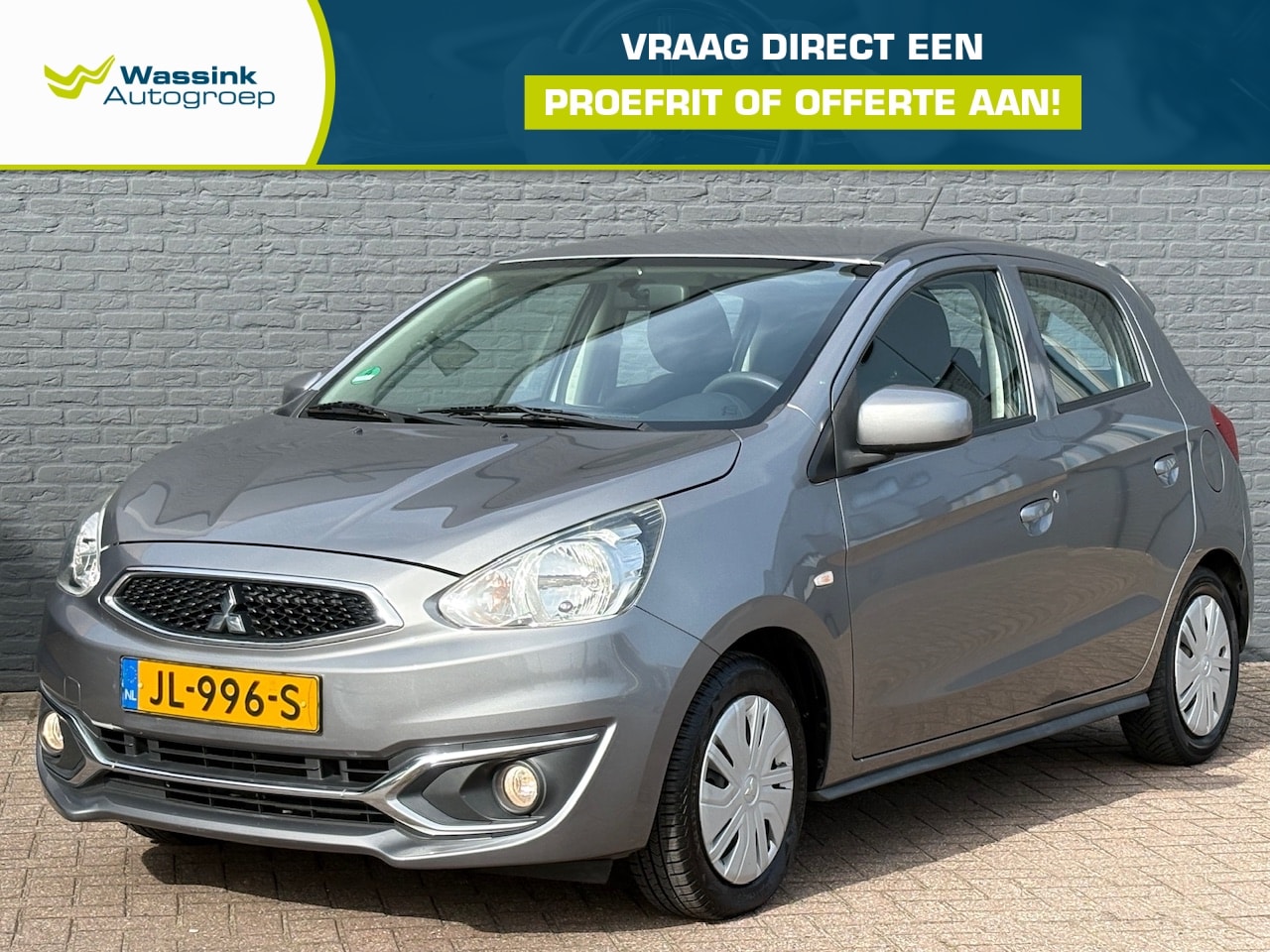 Mitsubishi Space Star - 1.0 CVT Automaat Cool + | All Season Banden | Airco | 5 zits | Radio CD | Elektrische rame - AutoWereld.nl