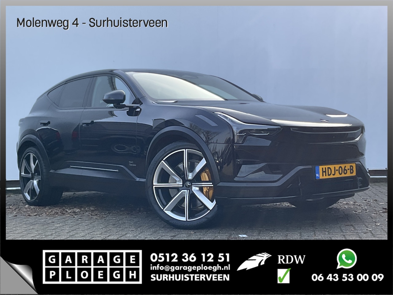 Polestar 3 - Long range Dual motor 111 kWh 360° 22Inch B&W 1Eig Pano.dak - AutoWereld.nl