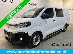 Citroën ë-Jumpy - L3 136 PK DC Dubbel Cabine 75 kWh / 100% Elektrisch / Airco / CarPlay / Cruise Control / P