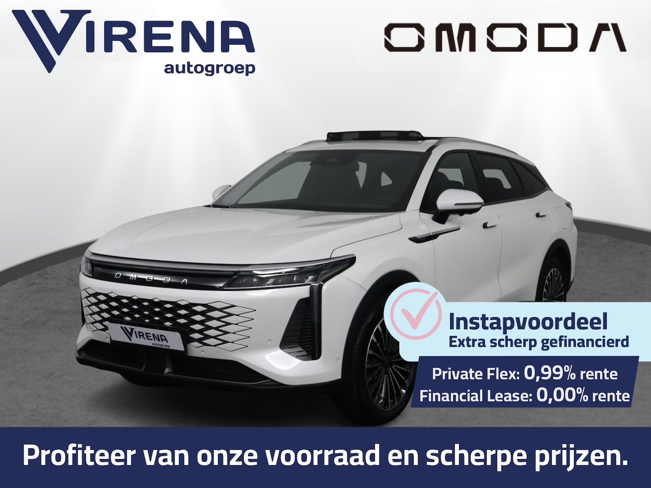 Omoda 9 - SHS 1.5T-GDi SHS-P Premium - Inruilpremie € 4.000,- - Head-up Display - Stoelverkoeling & - AutoWereld.nl