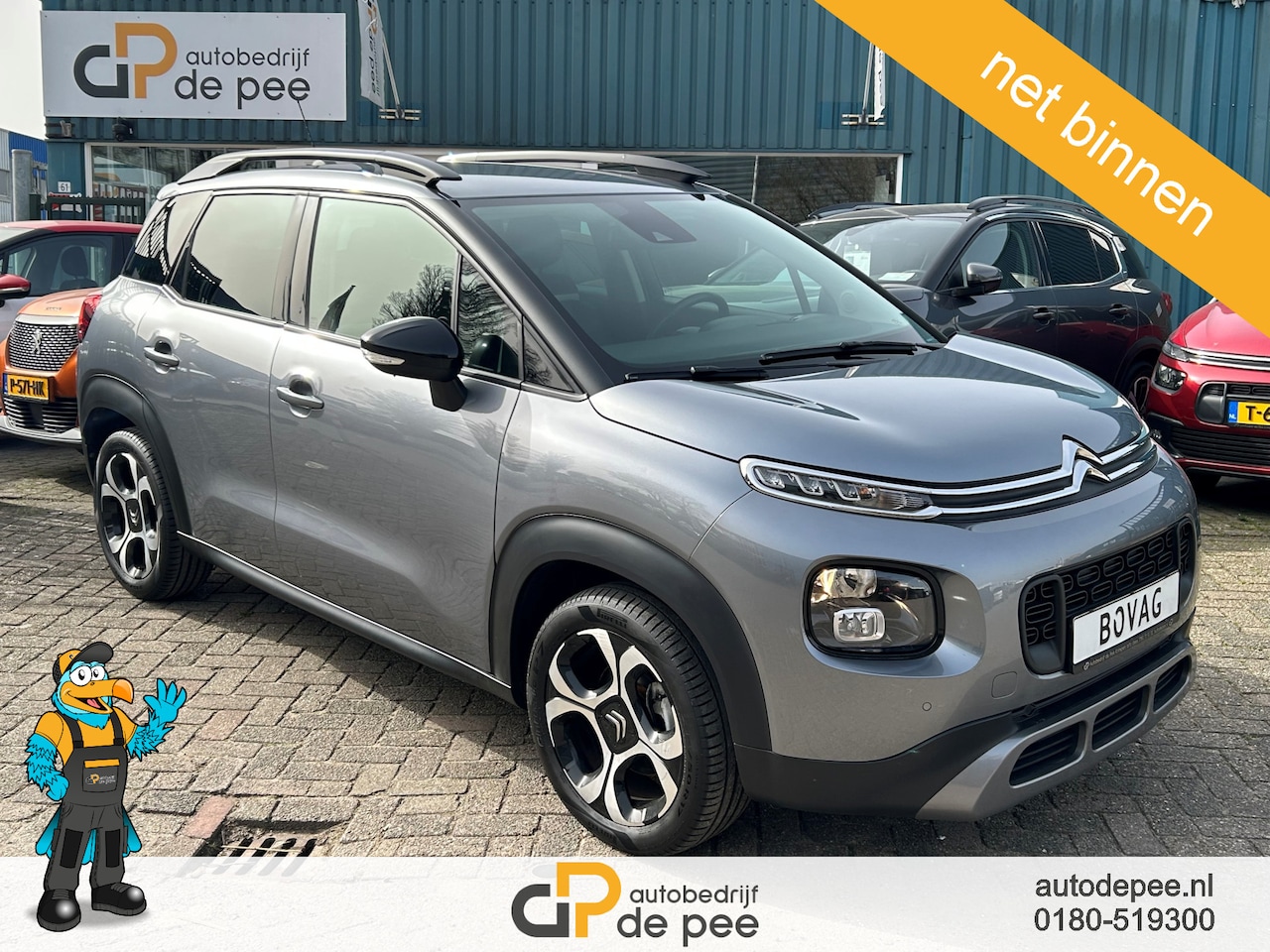Citroën C3 Aircross - 1.2 PureTech S&S Shine GARANTIE/CARPLAY/NAVI/CLIMA/CAMERA/CRUISE rijklaarprijs! - AutoWereld.nl