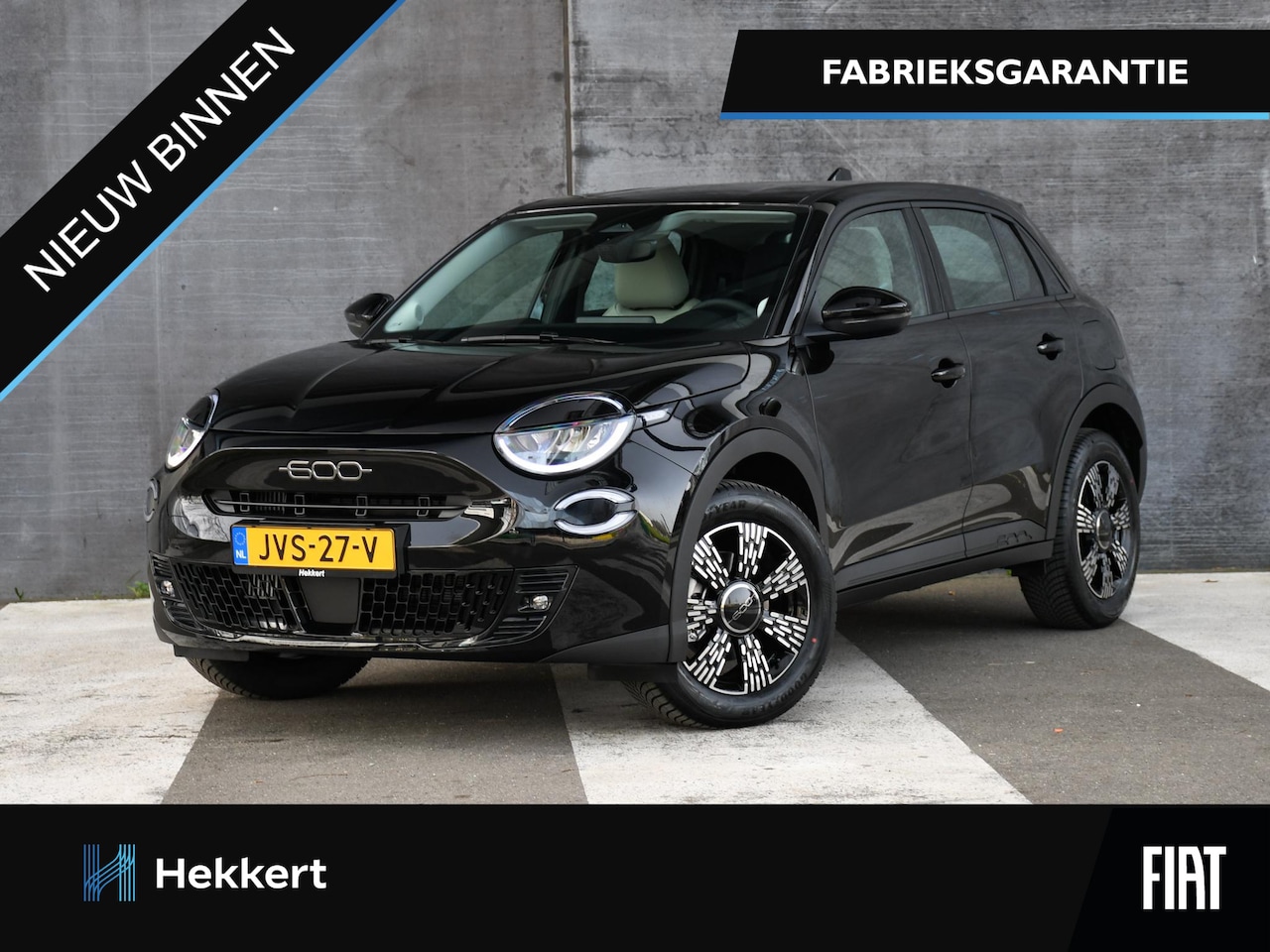 Fiat 600 - Icon 1.2 Hybrid 145pk Automaat Stellantis Demo - AutoWereld.nl