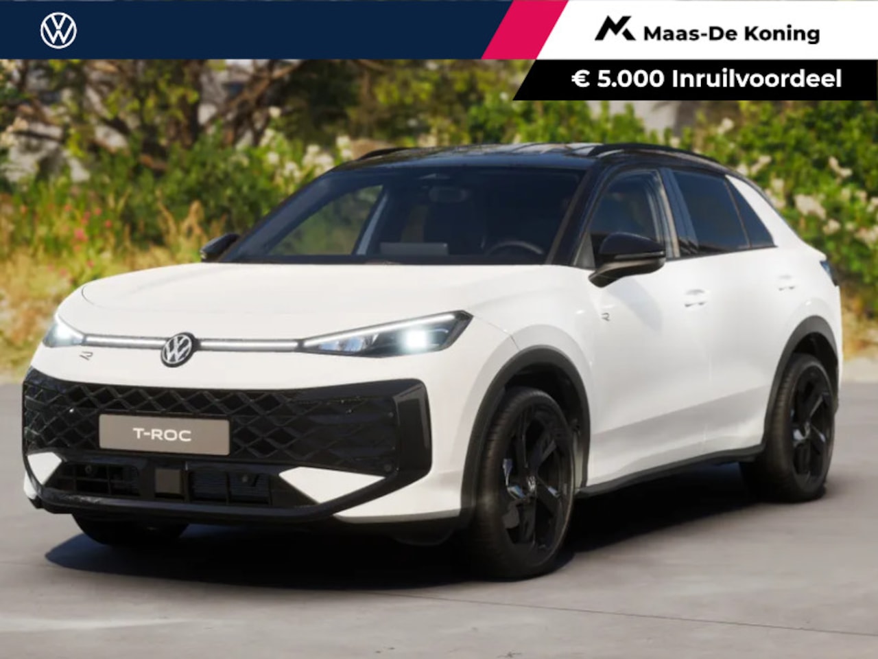 Volkswagen T-Roc - R-Line First Edition 1.5 eTSI 150 PK 7 versn. DSG · Black Style Pakket · Achterklep met se - AutoWereld.nl