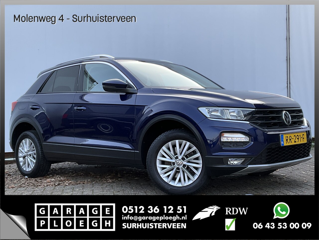 Volkswagen T-Roc - 1.0 TSI Style DAB Navi PDC Trekhaak Hoge zit Bluetooth - AutoWereld.nl