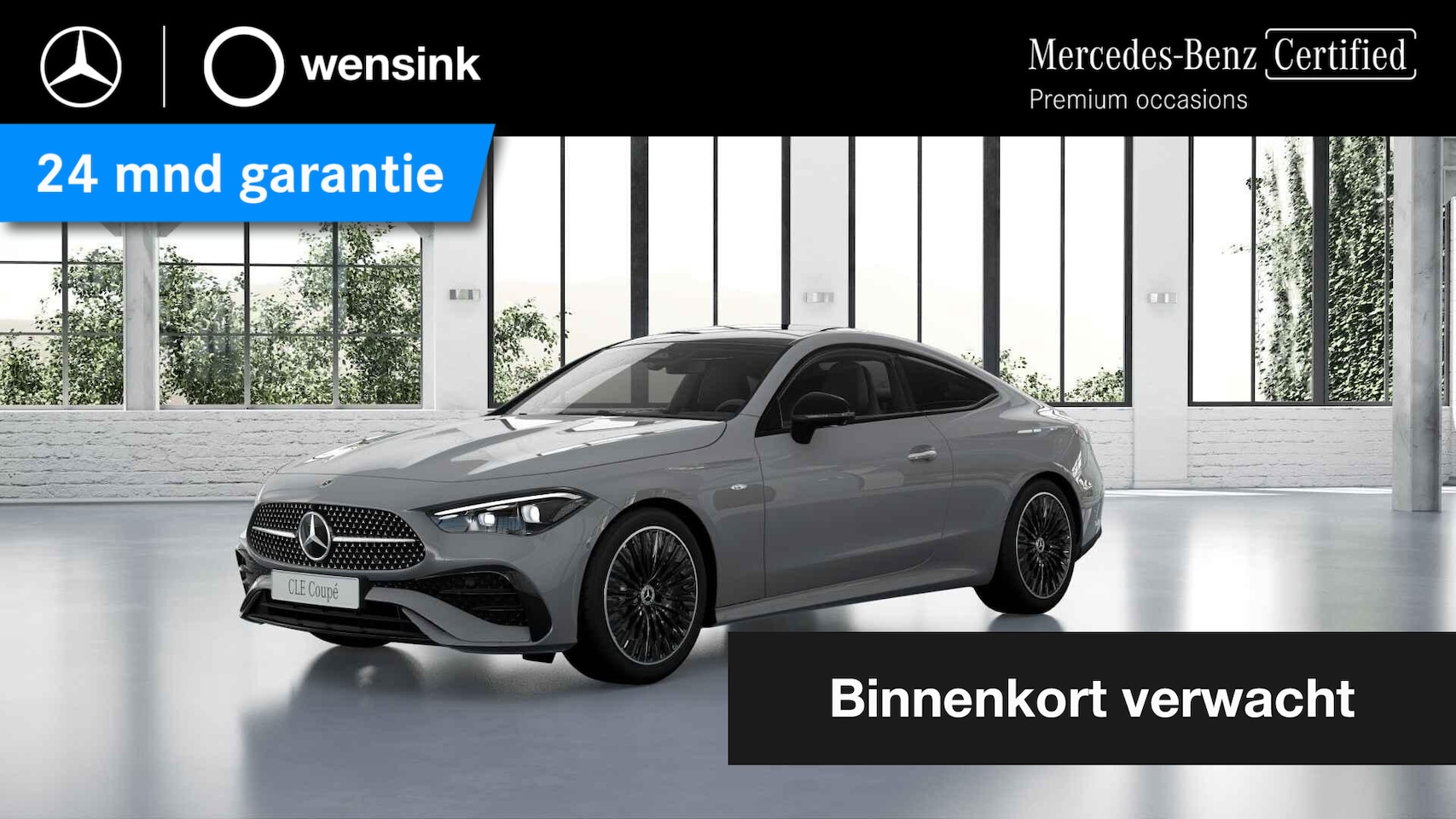 Mercedes-Benz CLE Coupé - 300 e AMG Line | Premium plus | Winter pakket | AMG spoiler | Head up display | Burmester - AutoWereld.nl