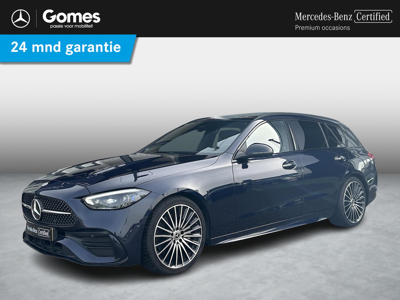 Mercedes-Benz C-klasse Estate - 180 AMG Line | Panoramadak | Carplay | Trekhaak - AutoWereld.nl