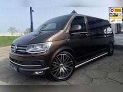 Volkswagen Transporter Multivan - 2.0 TDI L2H1 DC 4Motion Highline/ Leer/ Schuifdr. (2)/ Schuif-kanteldak/ Privacy/ Trekhaak