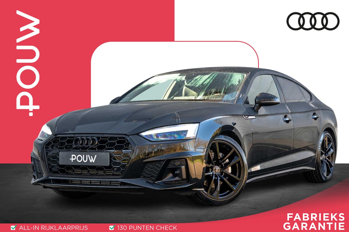 Audi A5 Sportback - 40 TFSI 204pk S edition | Elec. Stoelen | Adap.Cruise | Camera | Matrix-LED | - AutoWereld.nl