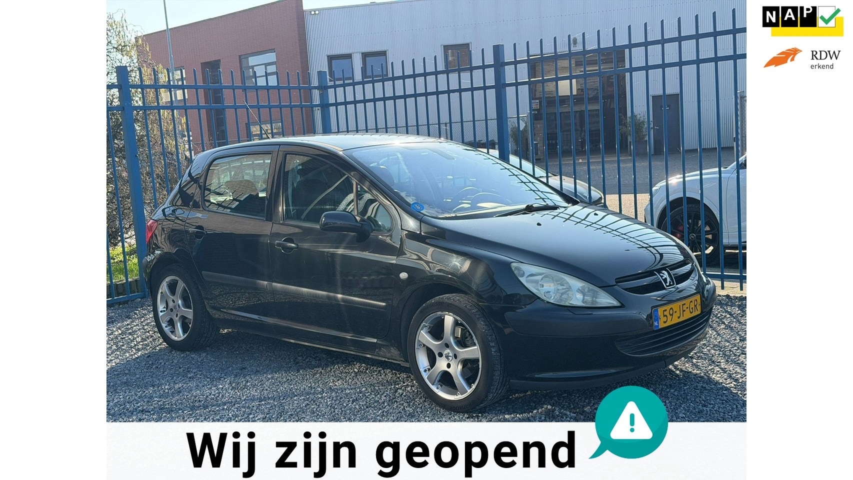 Peugeot 307 - 1.6-16V Gentry AUTOMAAT!LEDER!CLIMA!NW-APK!KOOPJE! - AutoWereld.nl