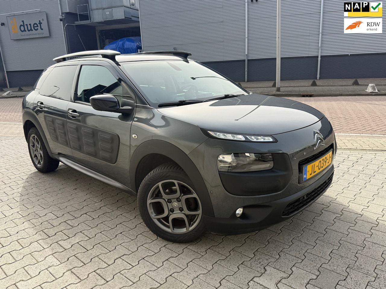 Citroën C4 Cactus - 1.2 PureTech Shine Camera Volledig onderhouden AIRCO Zelf parkeren - AutoWereld.nl