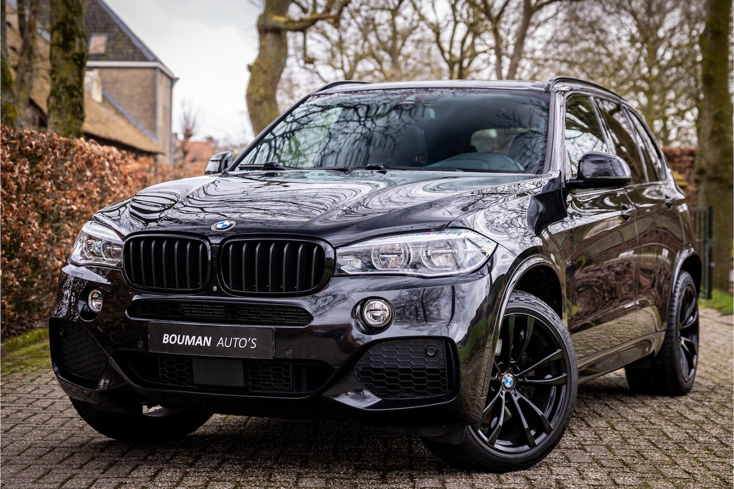 BMW X5 - xDrive40e M Sport Full Black Adaptive Cruise 20" Panorama Head Up - AutoWereld.nl