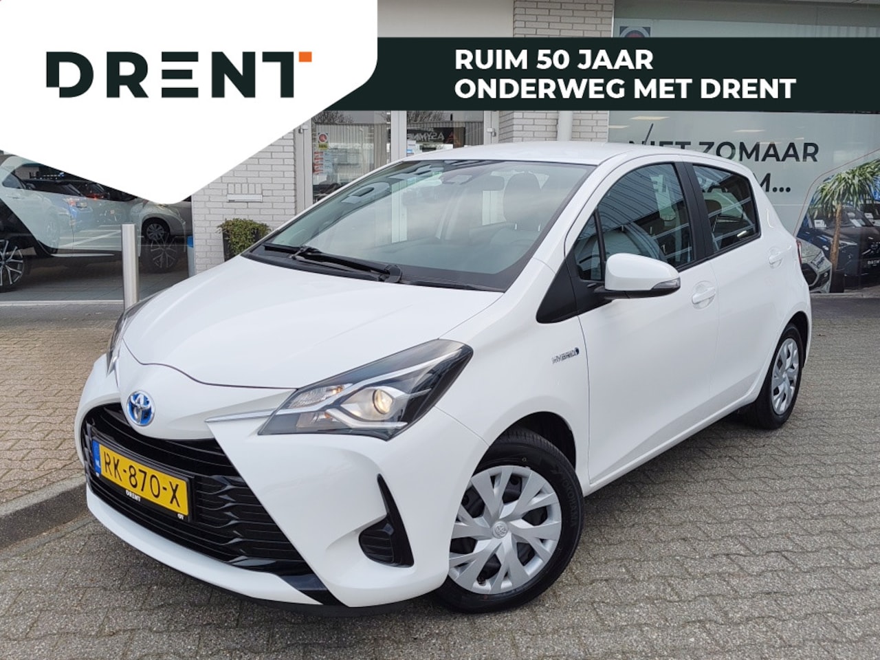 Toyota Yaris - 1.5 Hybrid Aspiration | NL Auto | Navi | Cruise Control | Achter - AutoWereld.nl