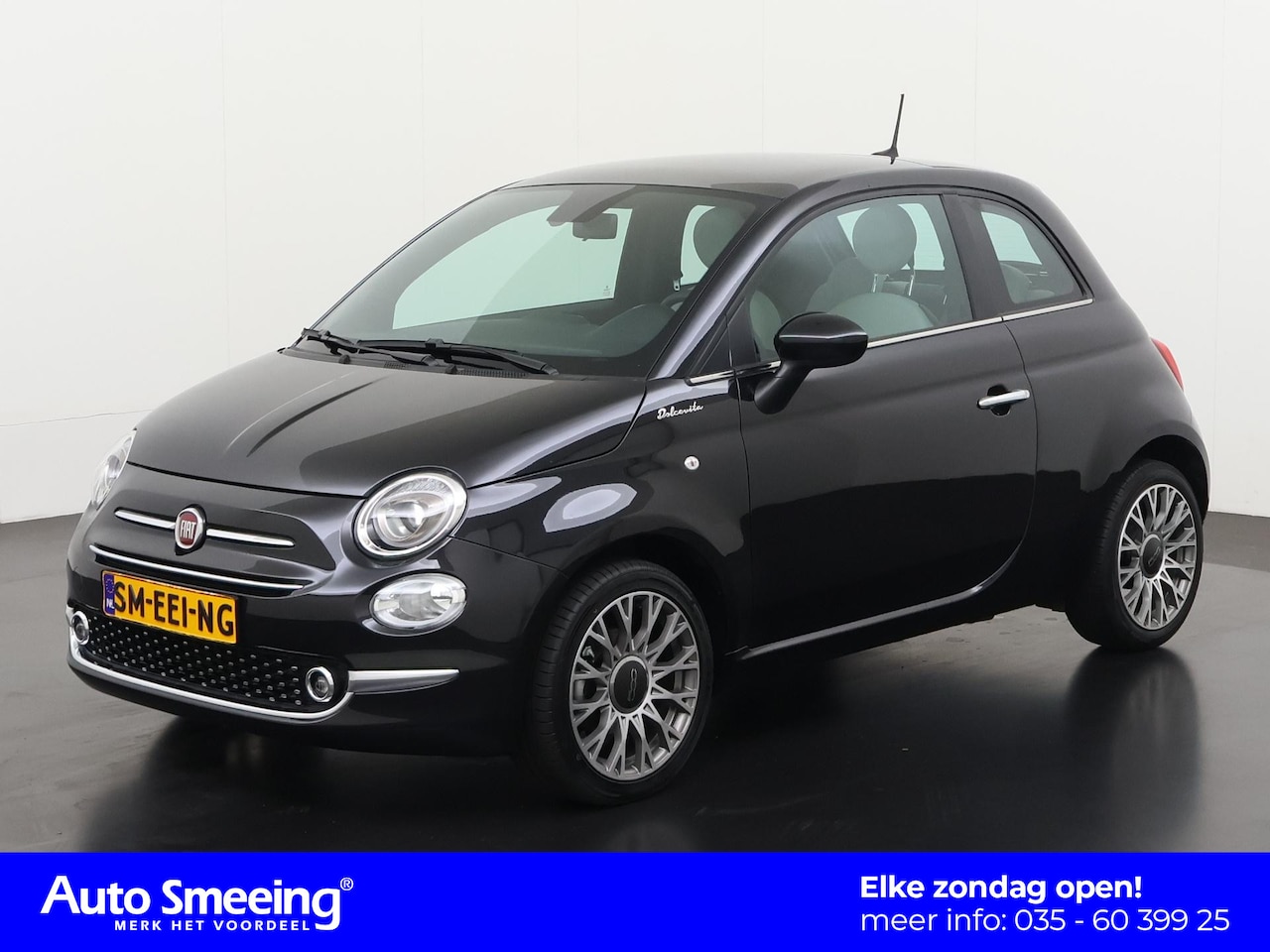 Fiat 500 - 1.0 Hybrid Dolcevita | Panoramadak | Navigatie | Zondag Open! - AutoWereld.nl