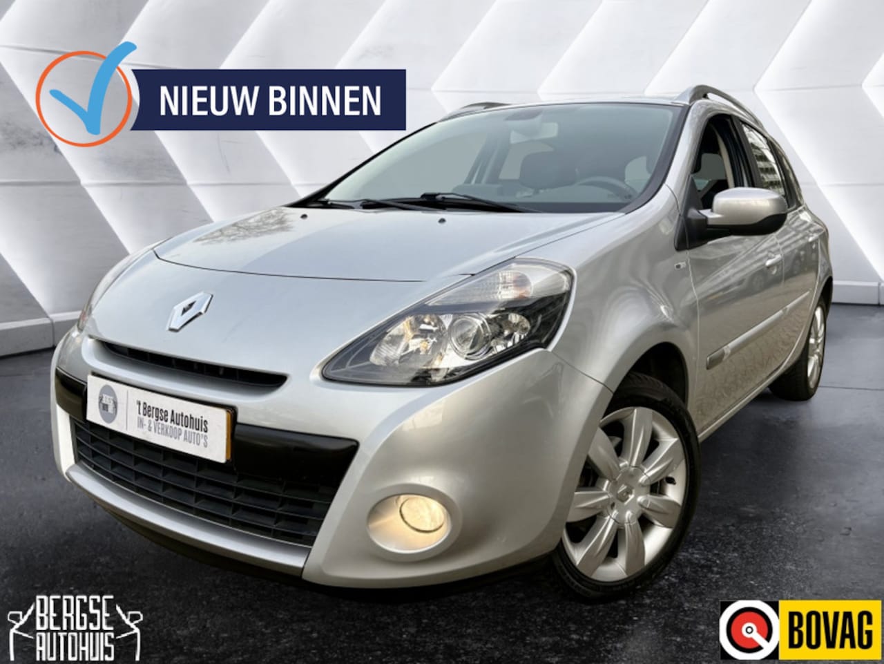Renault Clio Estate - 1.6 16V Night & Day AUT. NAVI CRUISE ECC - AutoWereld.nl
