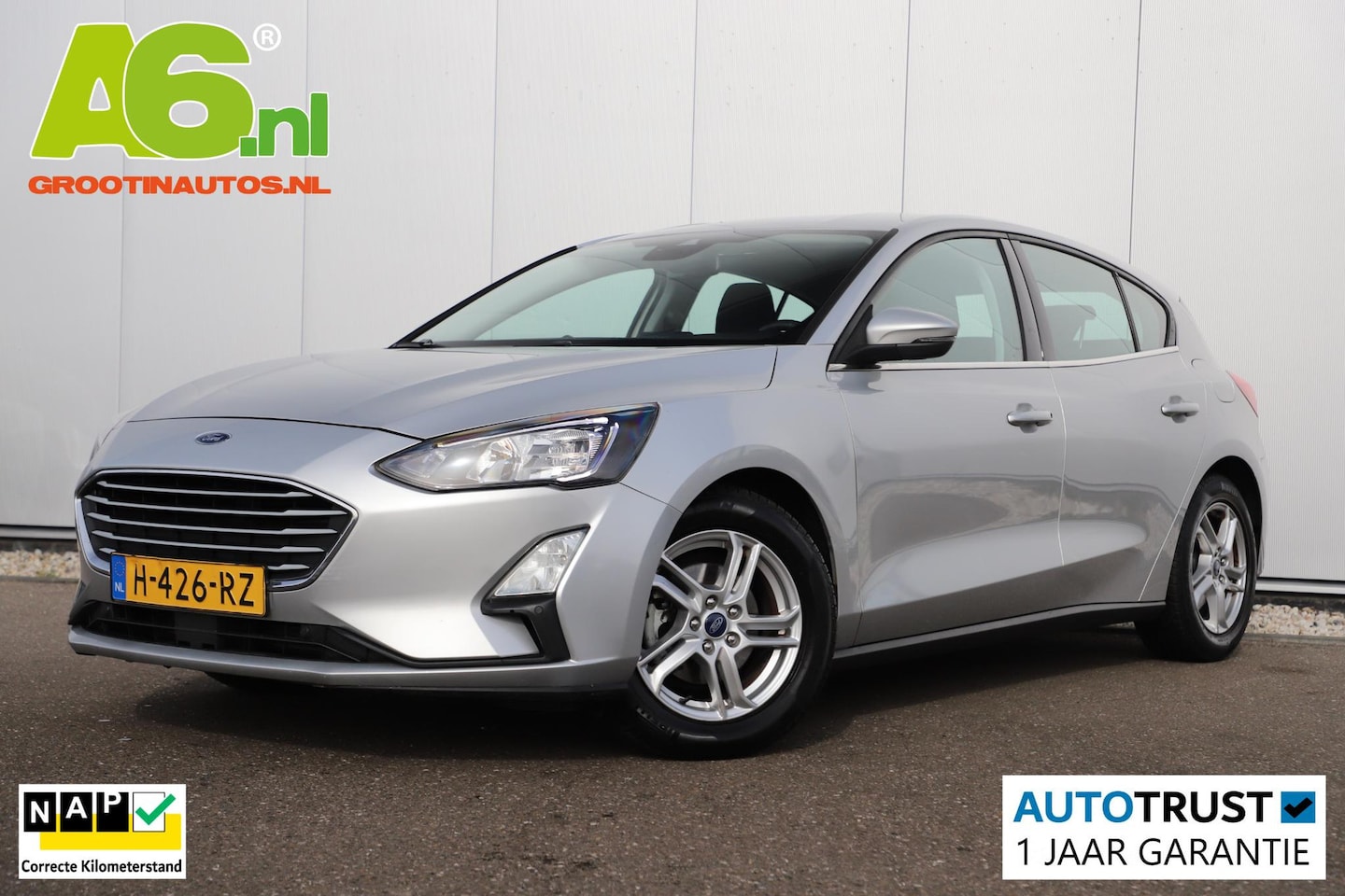 Ford Focus - 1.0 EcoBoost Trend Edition Business 101PK Navigatie 16 inch LMV Carplay Android Airco Crui - AutoWereld.nl
