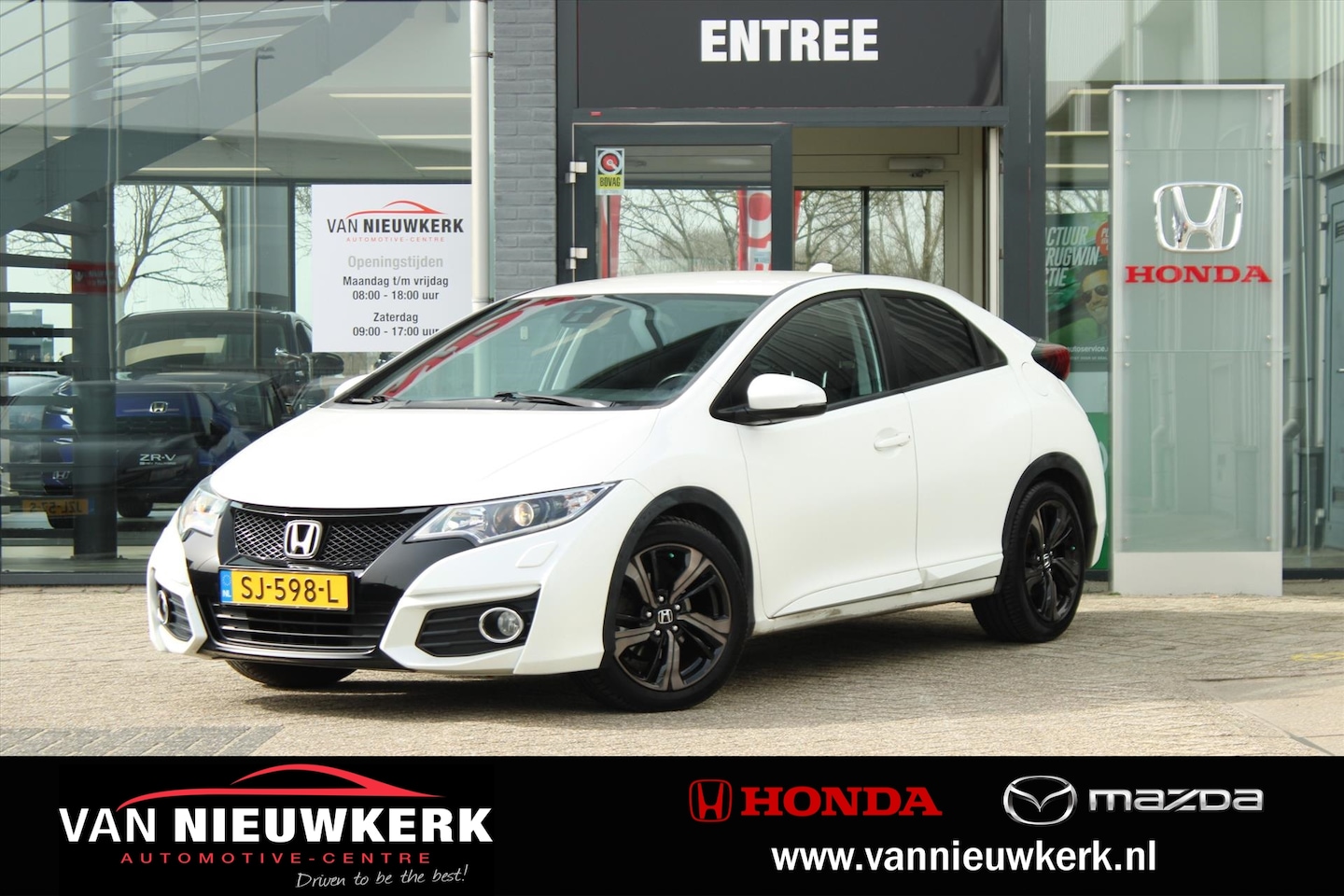 Honda Civic - 1.4 100pk Elegance | Clima | Cruise | Camera | Stoelverwarming | lage Km-Stand | - AutoWereld.nl
