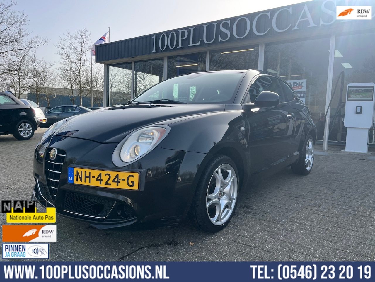Alfa Romeo MiTo - 1.4 | Bluetooth | LM velgen | Kleine beurt | Voll onderhouden | - AutoWereld.nl