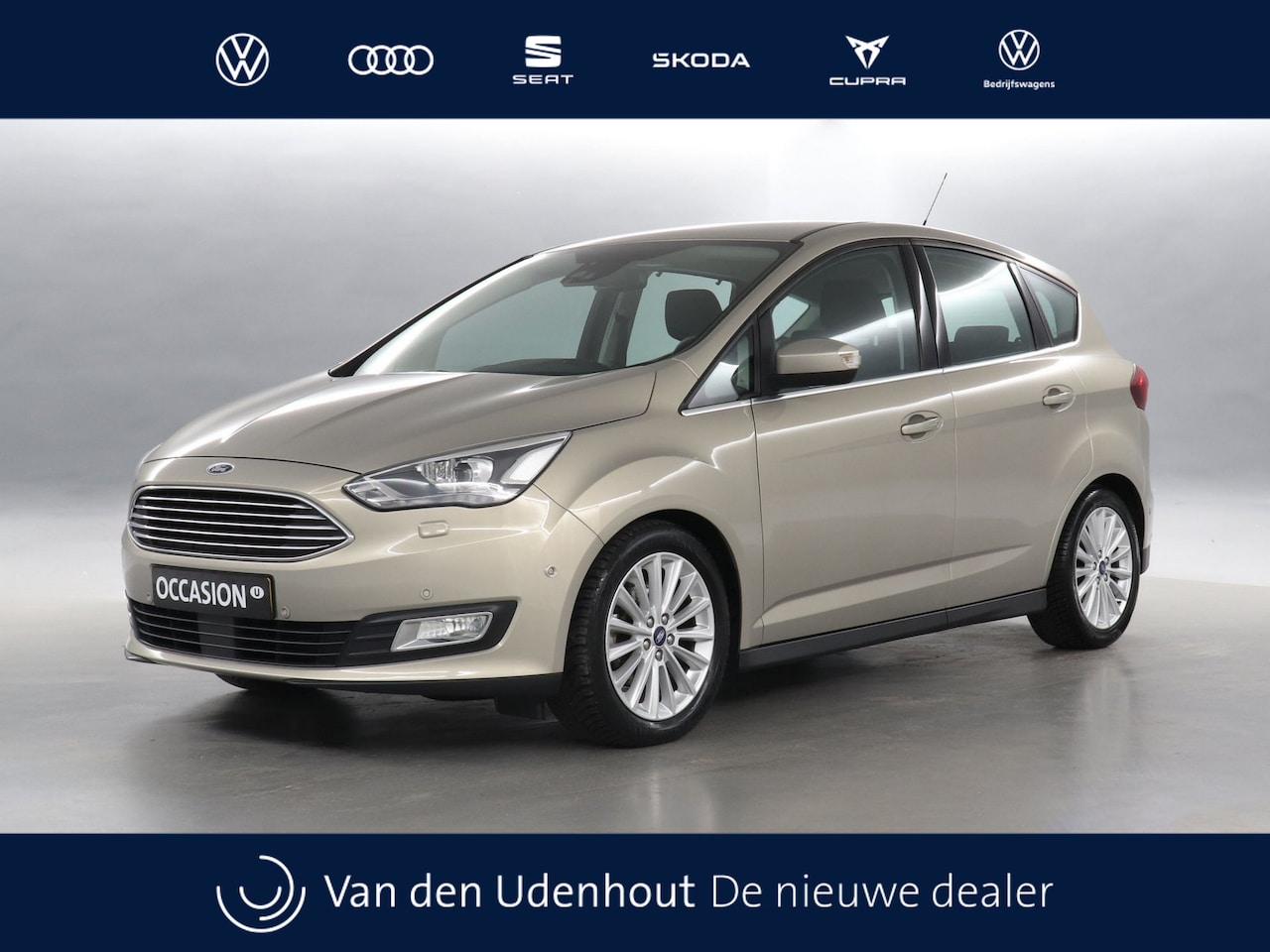 Ford C-Max - 1.5 150pk Titanium Automaat / Navigatie / Xenon / Trekhaak - AutoWereld.nl