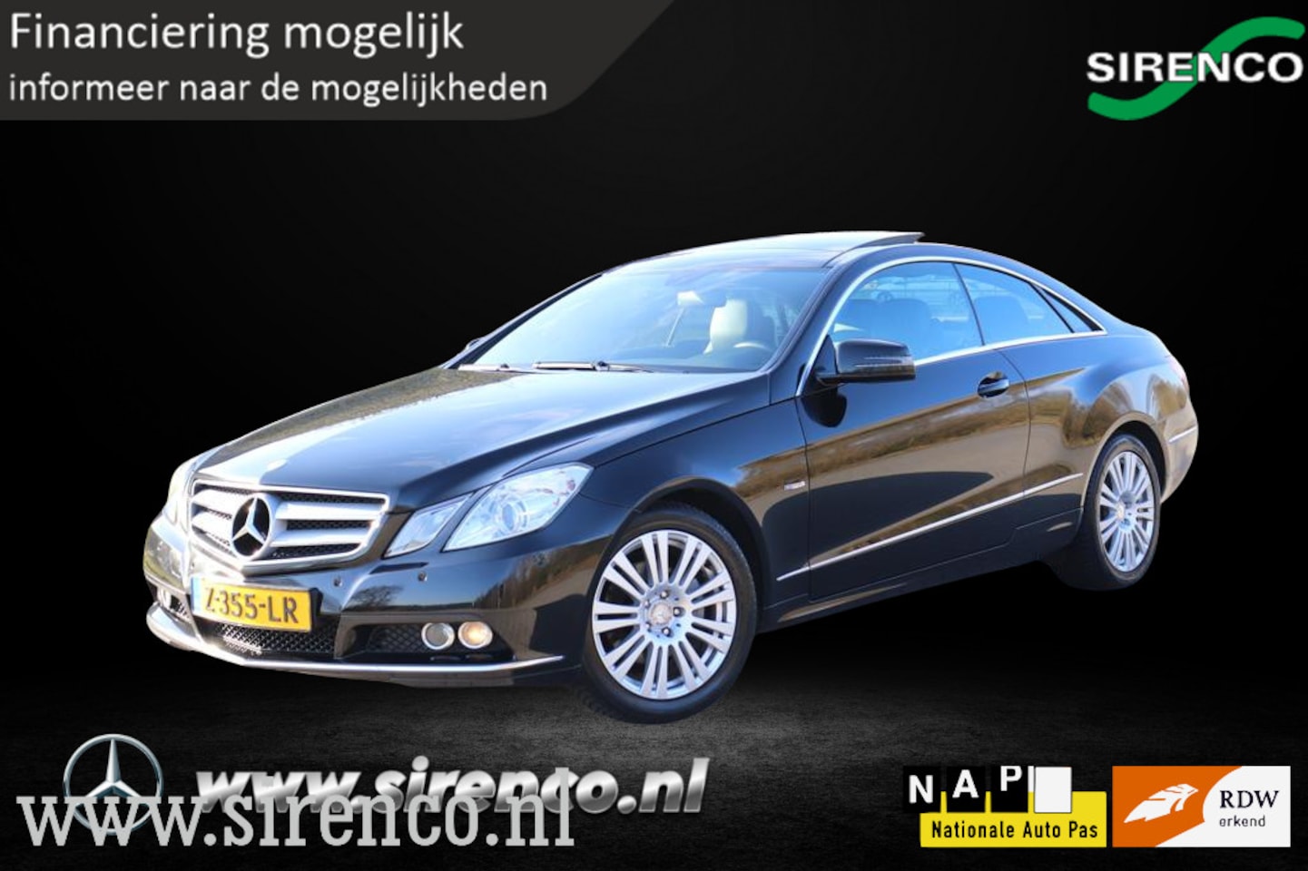 Mercedes-Benz E-klasse Coupé - 200 CGI Elegance | climate & cruise control | padodak | bluetooth | navigatie | automaat | - AutoWereld.nl
