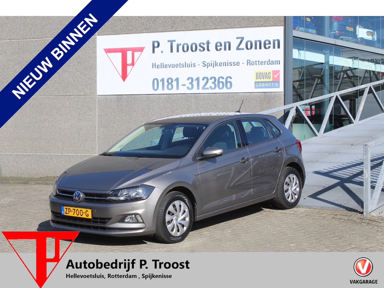 Volkswagen Polo - 1.0 TSI Apple carplay/Navigatie/Cruise control/Airco - AutoWereld.nl
