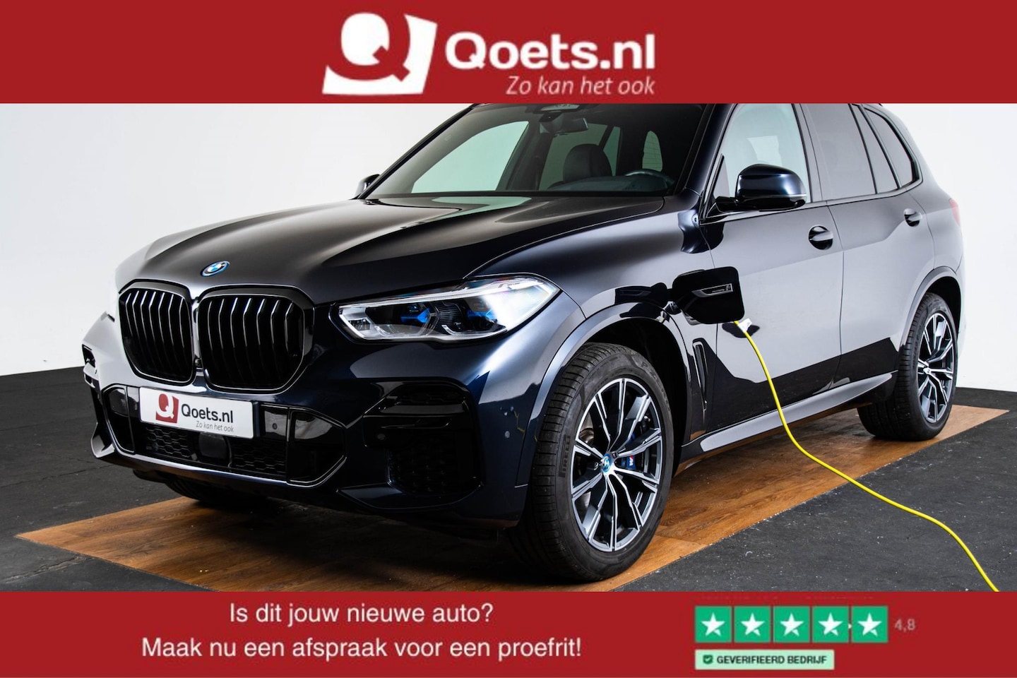BMW X5 - xDrive45e High Executive M Sport - Trekhaak - Elektrisch verwarmde voorstoelen - Getinte R - AutoWereld.nl
