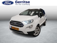 Ford EcoSport - 1.0 EcoBoost 125PK Titanium X- Pack Trekhaak Xenon verlichting, half lederen bekleding