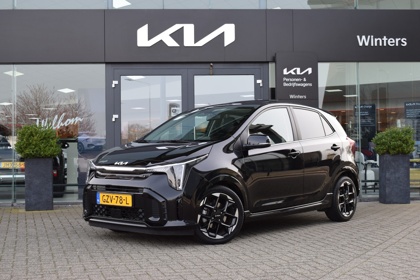Kia Picanto - 1.0 DPI GT-Line Automaat | Panoramadak | Apple Carplay&Android Auto | Lederen bekleding | - AutoWereld.nl