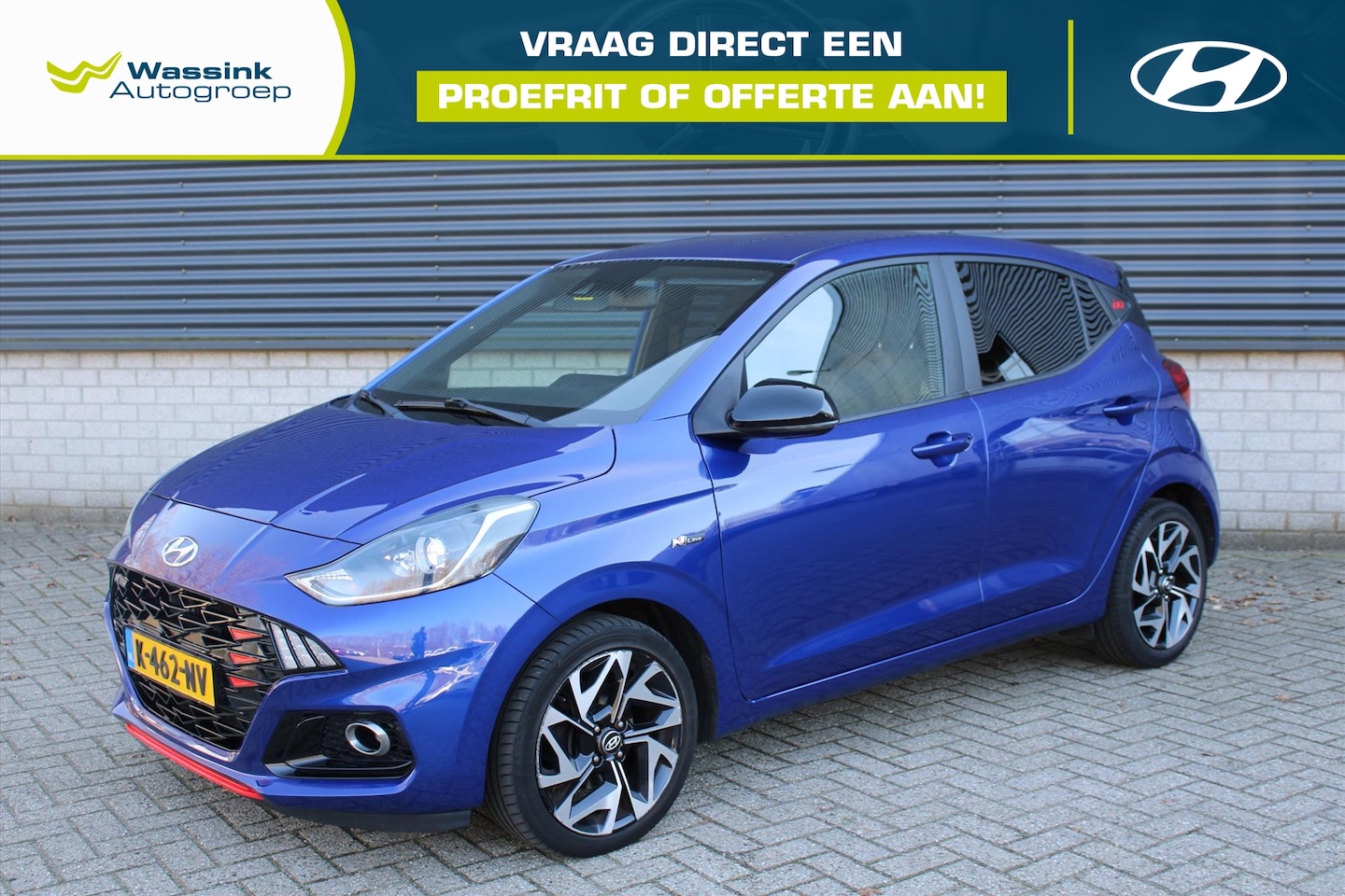 Hyundai i10 - 1.0i 100pk N-Line | Achteruitrijcamera | Stoelverwarming | Apple Carplay en Android Auto - AutoWereld.nl