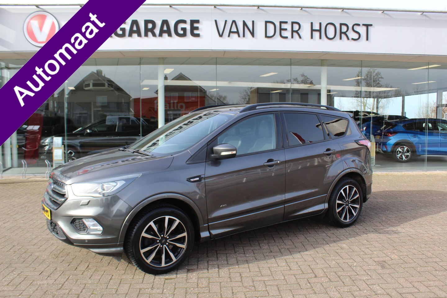 Ford Kuga - 1.5 EcoBoost ST-Line 1.5 EcoBoost ST Line , 180pk , AWD , 1800kg Trekgewicht Climate control , Navigatie , Came - AutoWereld.nl