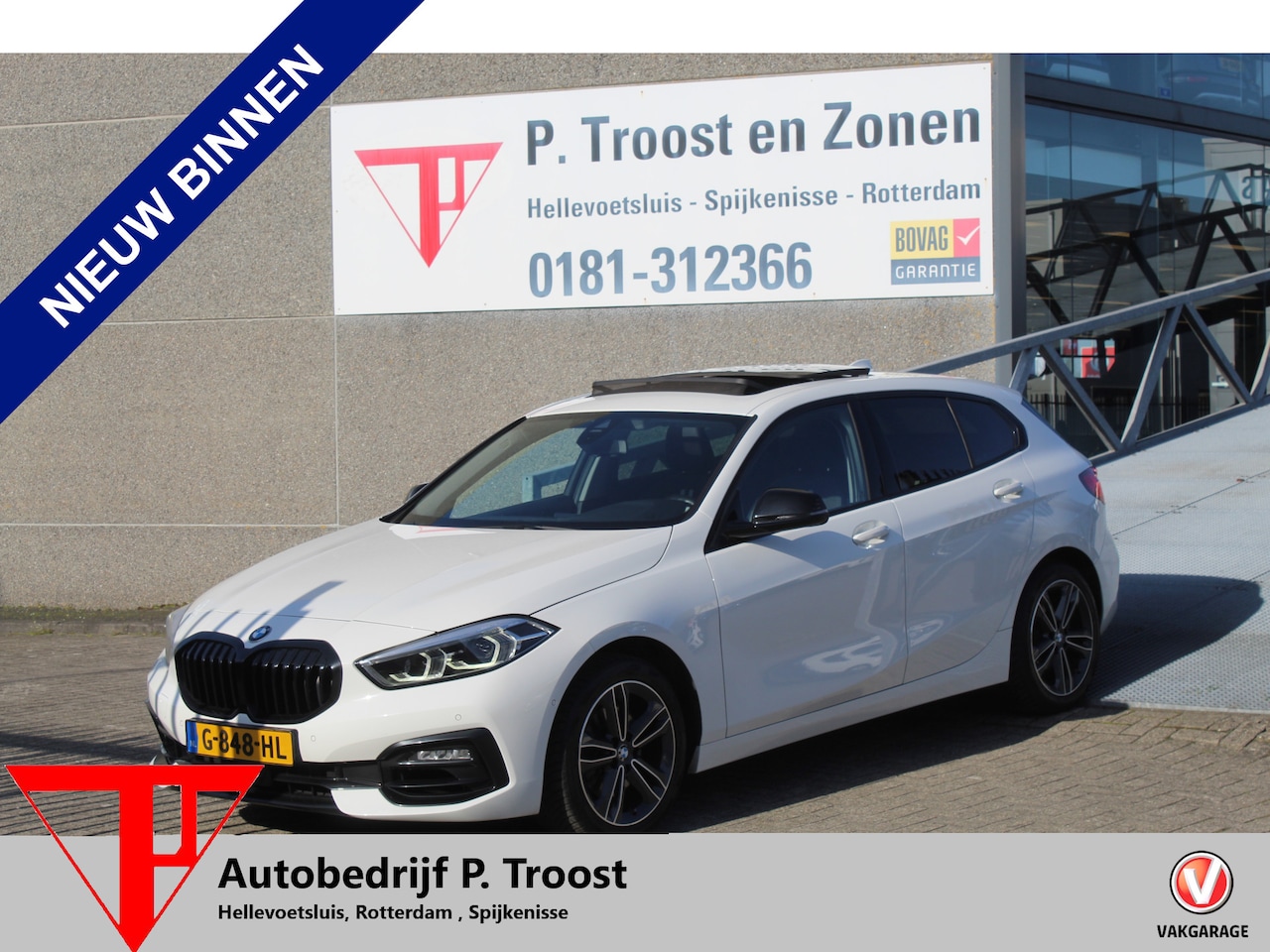 BMW 1-serie - 118i Executive edition NL auto/Panoramadak/Stoelverwarming/Apple carplay/Achteruitrijcamer - AutoWereld.nl