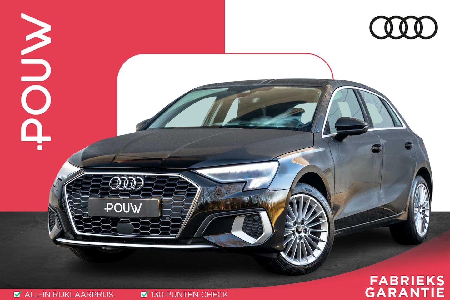 Audi A3 Sportback - 30 TFSI 110pk Advanced Edition | smartphone Interface | PDC | CruiseControl | Navigatie | - AutoWereld.nl