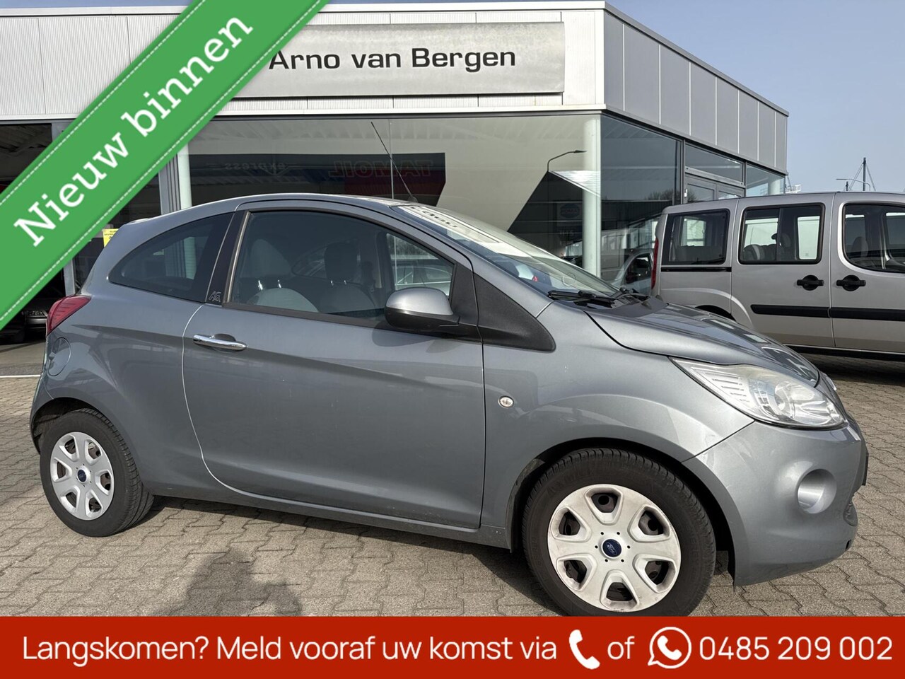 Ford Ka - 1.2 Titanium X start/stop 1.2 Titanium X start/stop, airco, mistlampen, nette auto afkomstig van de 2e eigenaar !! - AutoWereld.nl