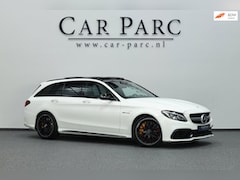 Mercedes-Benz C-klasse - AMG 63 S 510+PK KERAMISCH/KUIPSTOELEN/SFEER/PANO/LEER+S.VERWARMING/19" LMV/360 CAM/ACC/ECC