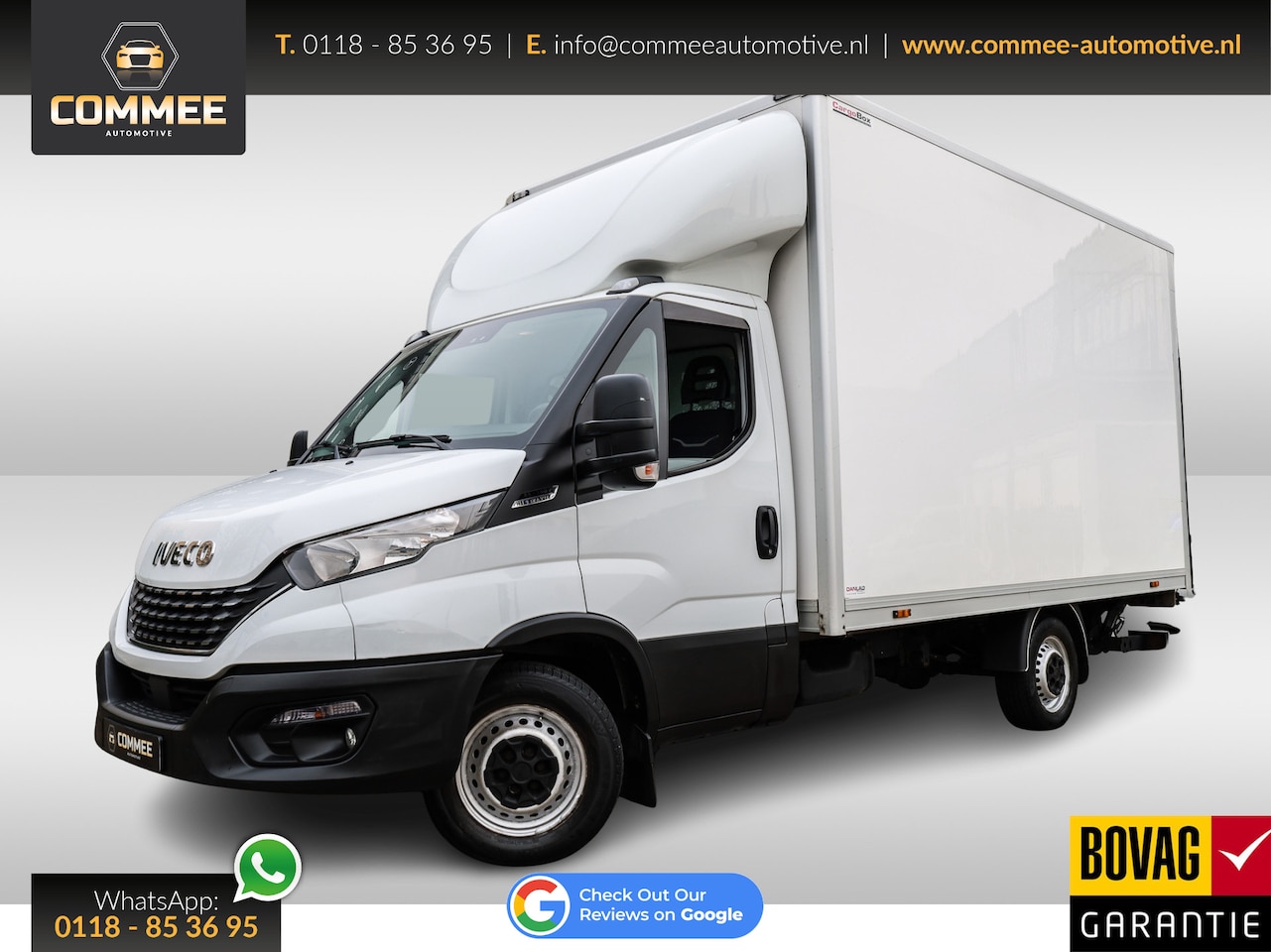 Iveco Daily - 35S14 2.3 136PK Automaat Laadklep I NAV I Zijdeur I Standkachel - AutoWereld.nl
