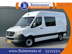 Mercedes-Benz Sprinter - 315 CDI 150 PK AUTOMAAT RWD / DUBBEL-CABINE / L2H2 / 3.5T TREKHAAK / 5 PERSOONS / AIRCO /
