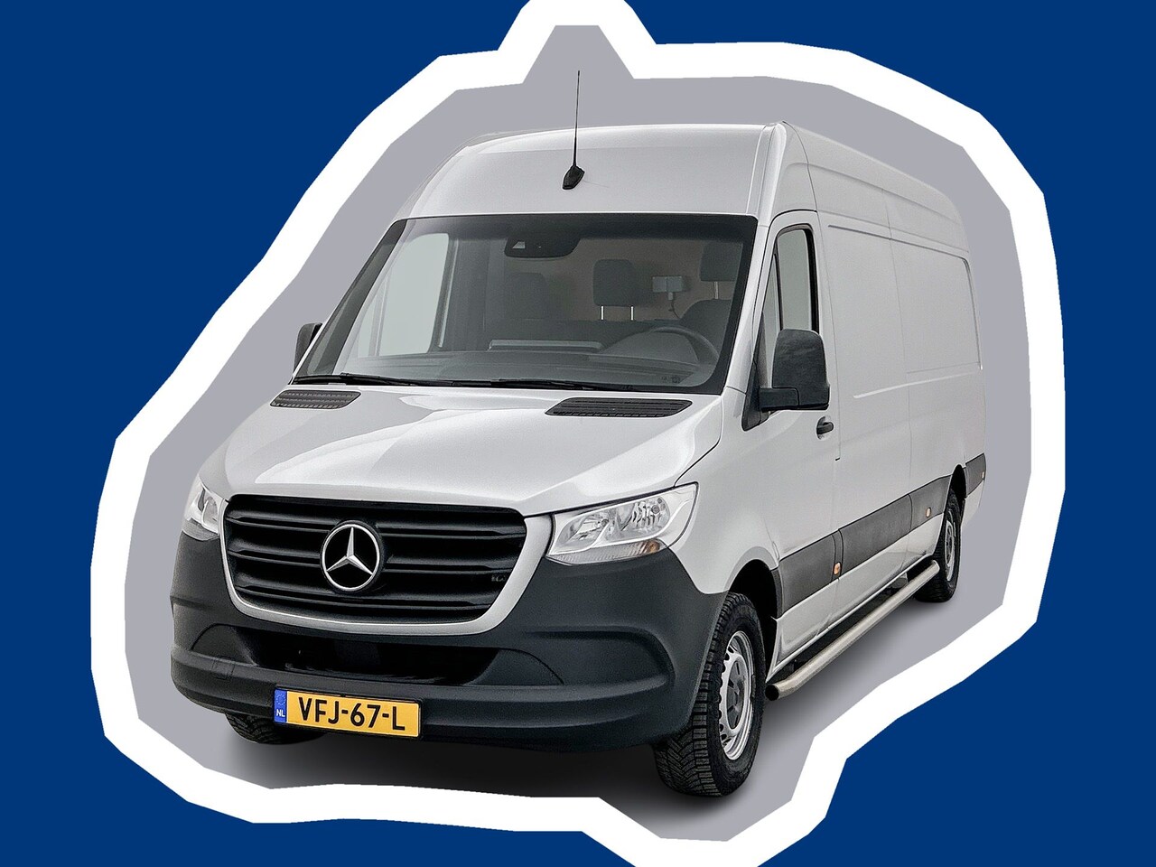 Mercedes-Benz Sprinter - 316 2.2 CDI L3H2 Inrichting 220v omvormer Navigatie Geveerde stoel Camera Carplay Betimmer - AutoWereld.nl