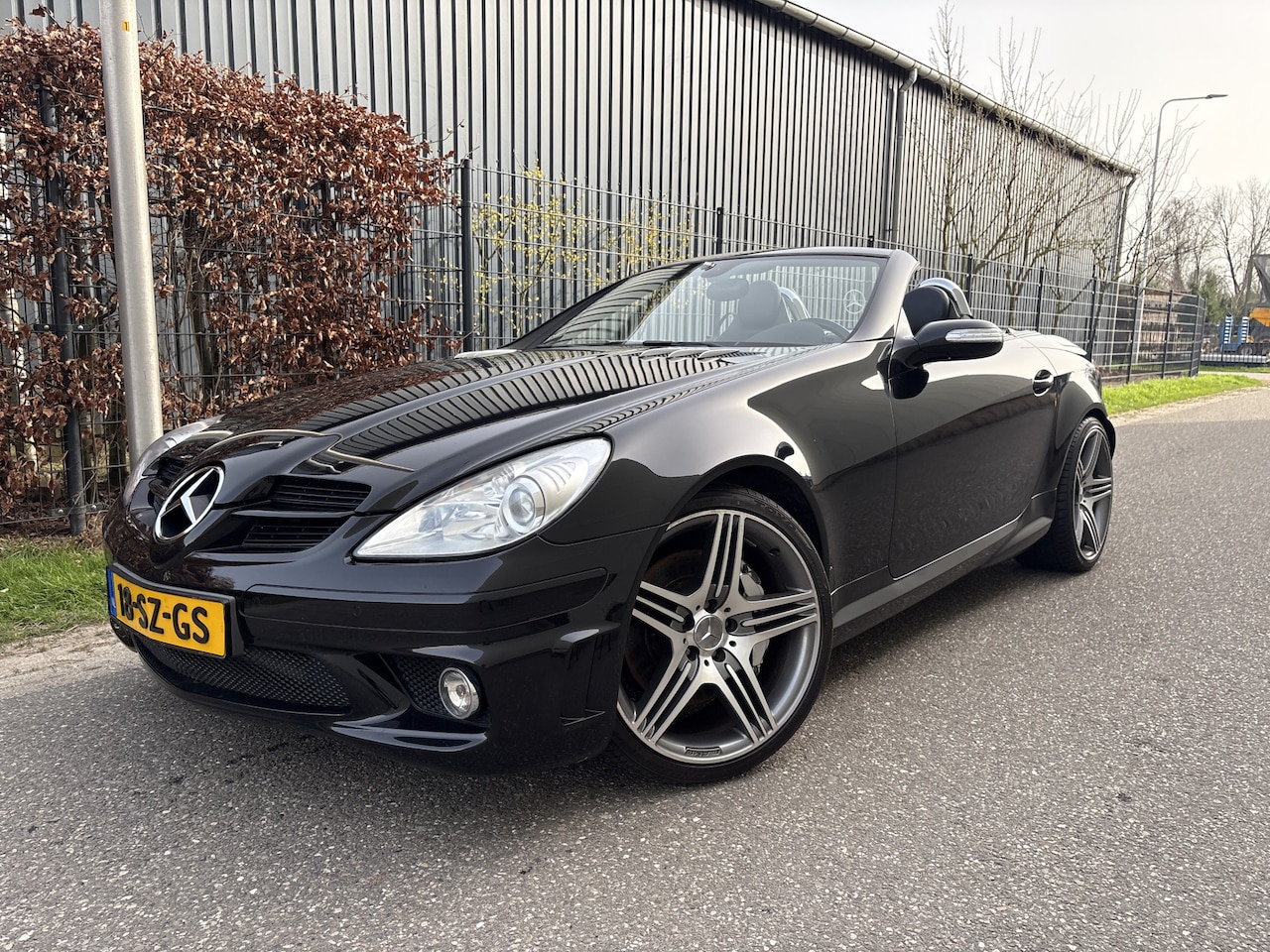 Mercedes-Benz SLK-klasse - 55 AMG / AUTOMAAT / NAVI / CRUISE / LEER / 161dkm! - AutoWereld.nl