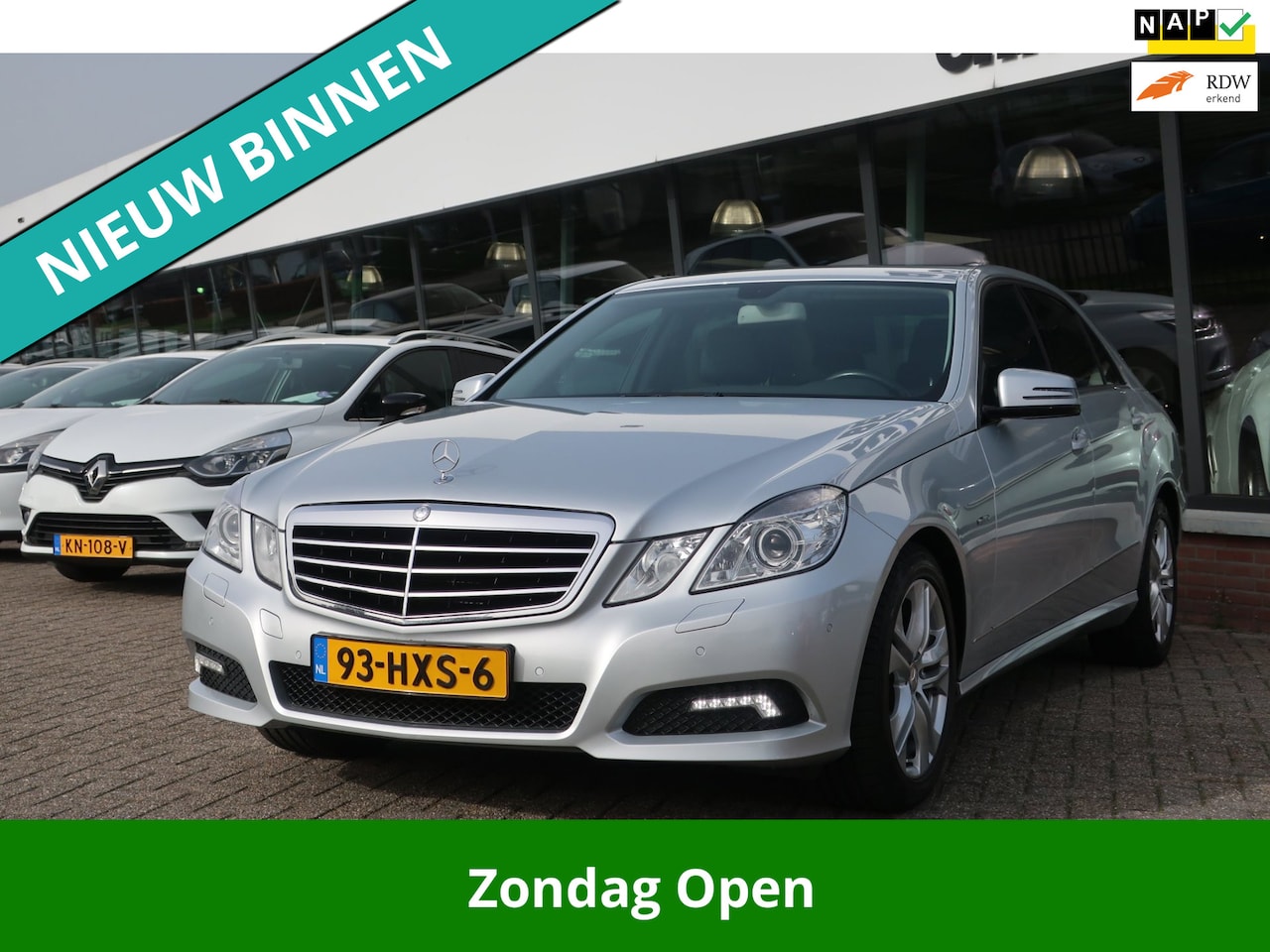 Mercedes-Benz E-klasse - 220 CDI Buss Clas. Avantgarde 1e EIG_LED_NAVI_PDC V+A_DOH_NAP. - AutoWereld.nl
