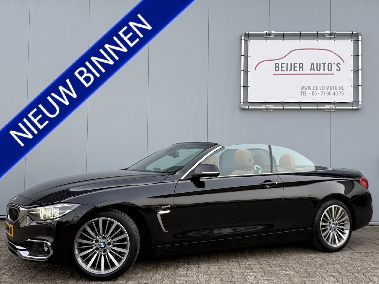 BMW 4-serie Cabrio - 430i High Executive Automaat Navigatie/18inch. - AutoWereld.nl