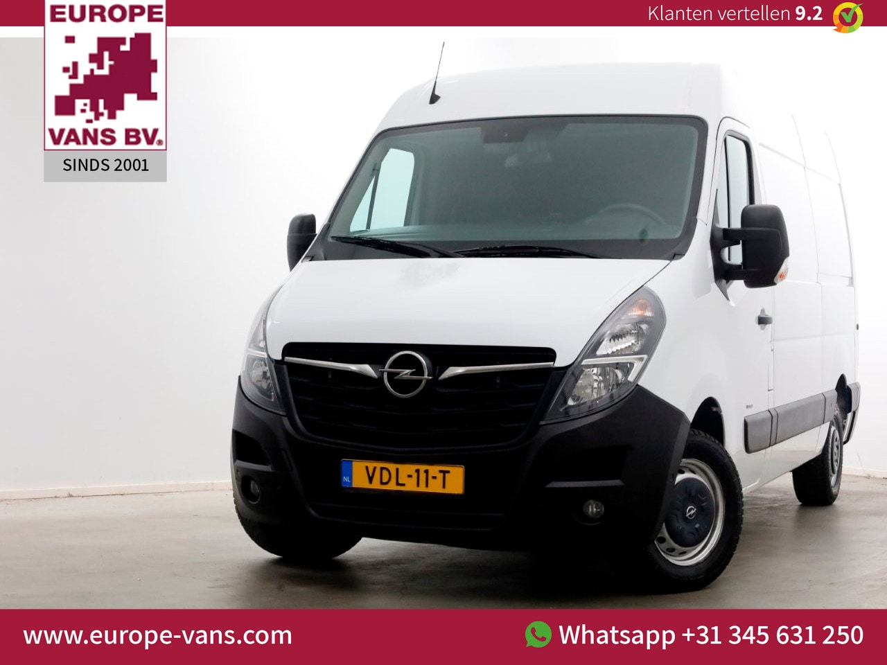 Opel Movano - 2.3 Turbo 180pk L2H2 Airco/Cruise Control 11-2019 - AutoWereld.nl