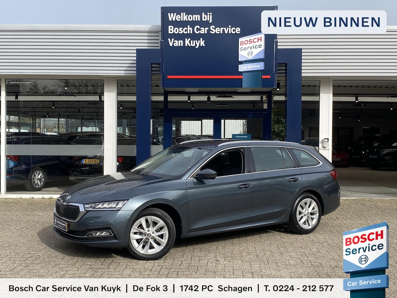 Skoda Octavia Combi - 1.0 e-TSI Ambition / Automaat / Adaptieve Cruise-Control / Head-Up Display / Stuur-/Stoelv - AutoWereld.nl