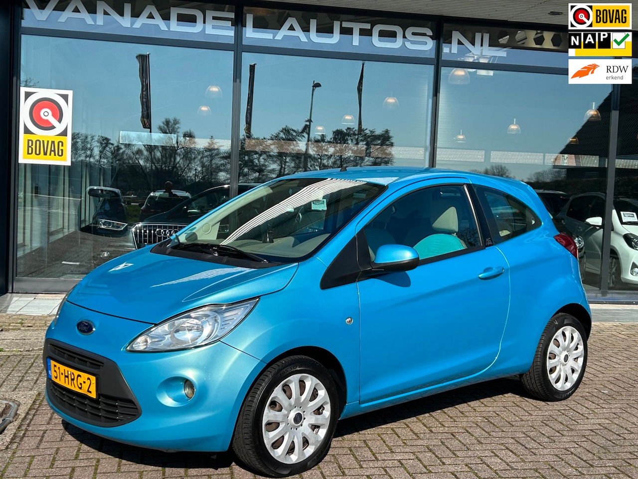 Ford Ka - 1.2 Titanium Airco Elek.Pakket NAP NL-Auto Dealeronderhouden! - AutoWereld.nl